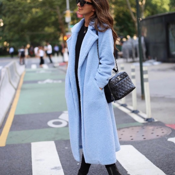 something navy blue coat